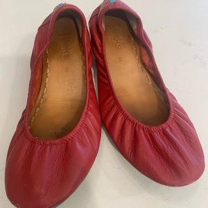 Tieks Cardinal Red Size 10